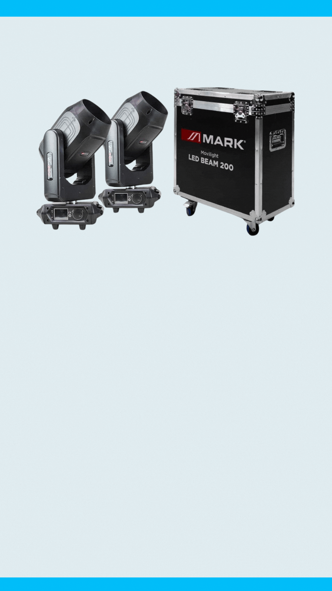 2x MP 500 L + FLIGHTCASE
